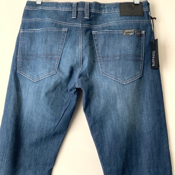 Buffalo Driven-X Straight Leg Distressed Jeans Size 32 - Picture 6 of 9